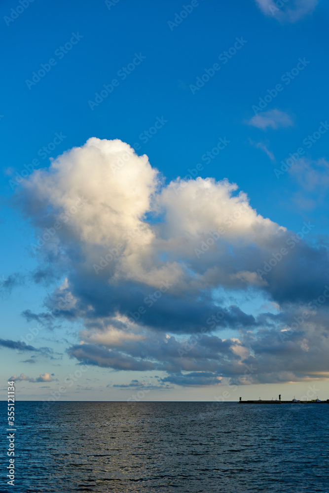 clouds over the sea clouds over the sea