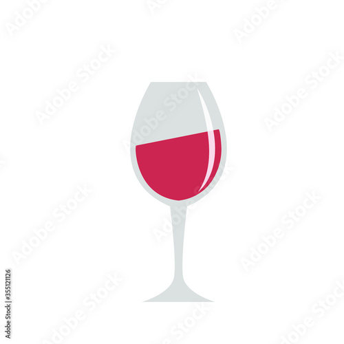 glass of red wine