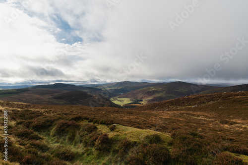 Landscape in Wicklow Mountains National Park