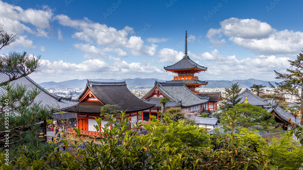 Kiyomizu-dera Temple, Higashiyama Ward, Kyoto, Japan Kiyomizu-dera Temple, Higashiyama Ward, Kyoto, Japan