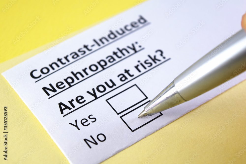 Obraz premium Questionnaire about health problem