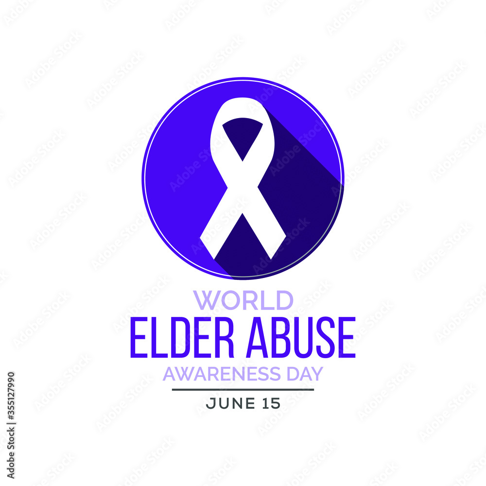 Vector illustration on the theme of World Elder abuse awareness day observed each year on June 15 across the globe. Vector illustration on the theme of World Elder abuse awareness day observed each year on June 15 across the globe.