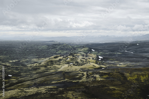 Islande, volcan Laki, Lakagígar
