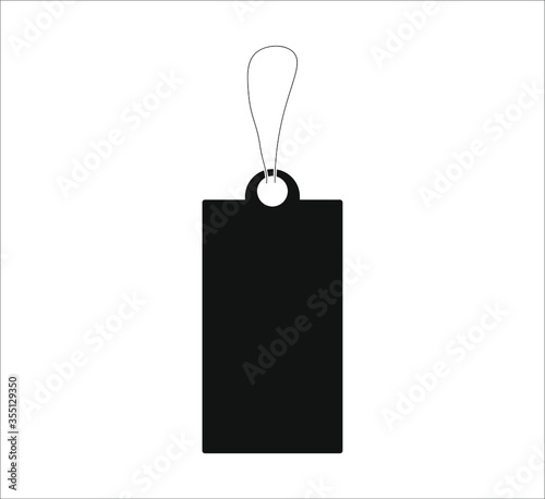 Sale vintage labels, template purchase labels. Blank labels, discount and price on paper. .Vector illustration.