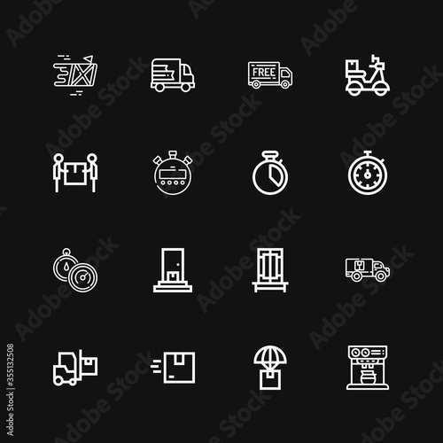 Editable 16 quick icons for web and mobile