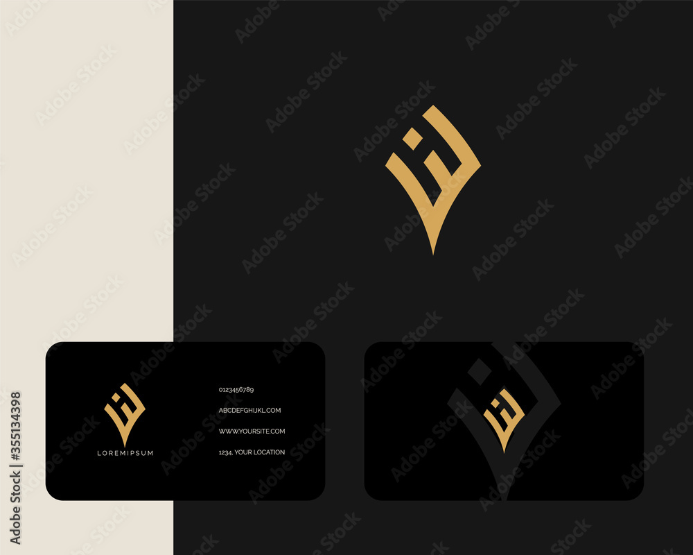 Letter W H logo design with business card vector template. creative minimal monochrome monogram symbol. Premium business logotype. Graphic alphabet symbol for corporate identity Letter W H logo design with business card vector template. creative minimal monochrome monogram symbol. Premium business logotype. Graphic alphabet symbol for corporate identity