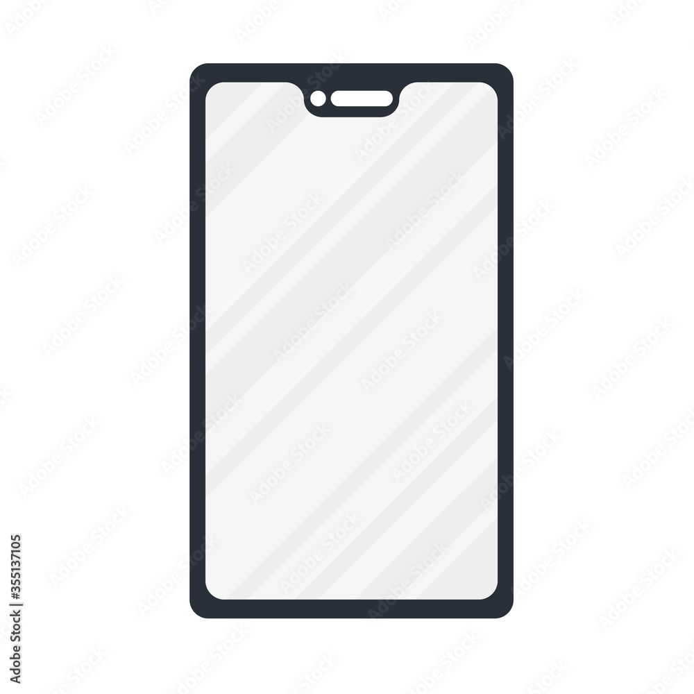 Isolated smartphone icon vector design Isolated smartphone icon vector design