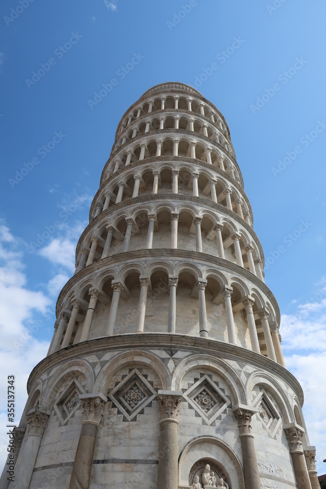 Famous tower of Pisa