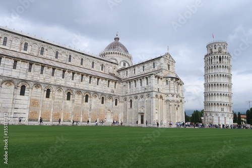 Leaning tower of Pisa in Italy