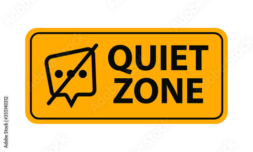 quiet zone sign
