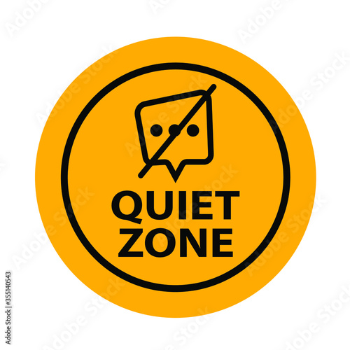quiet zone sign
