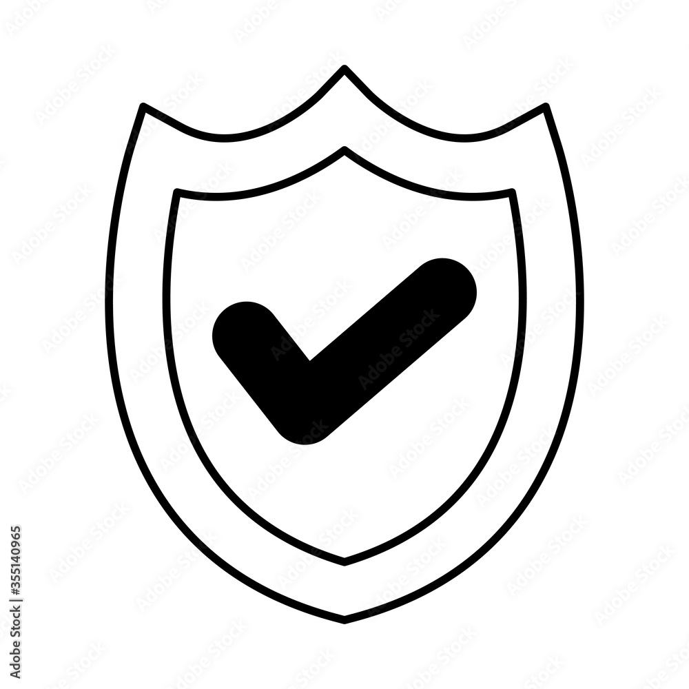 security shield guard isolated icon security shield guard isolated icon