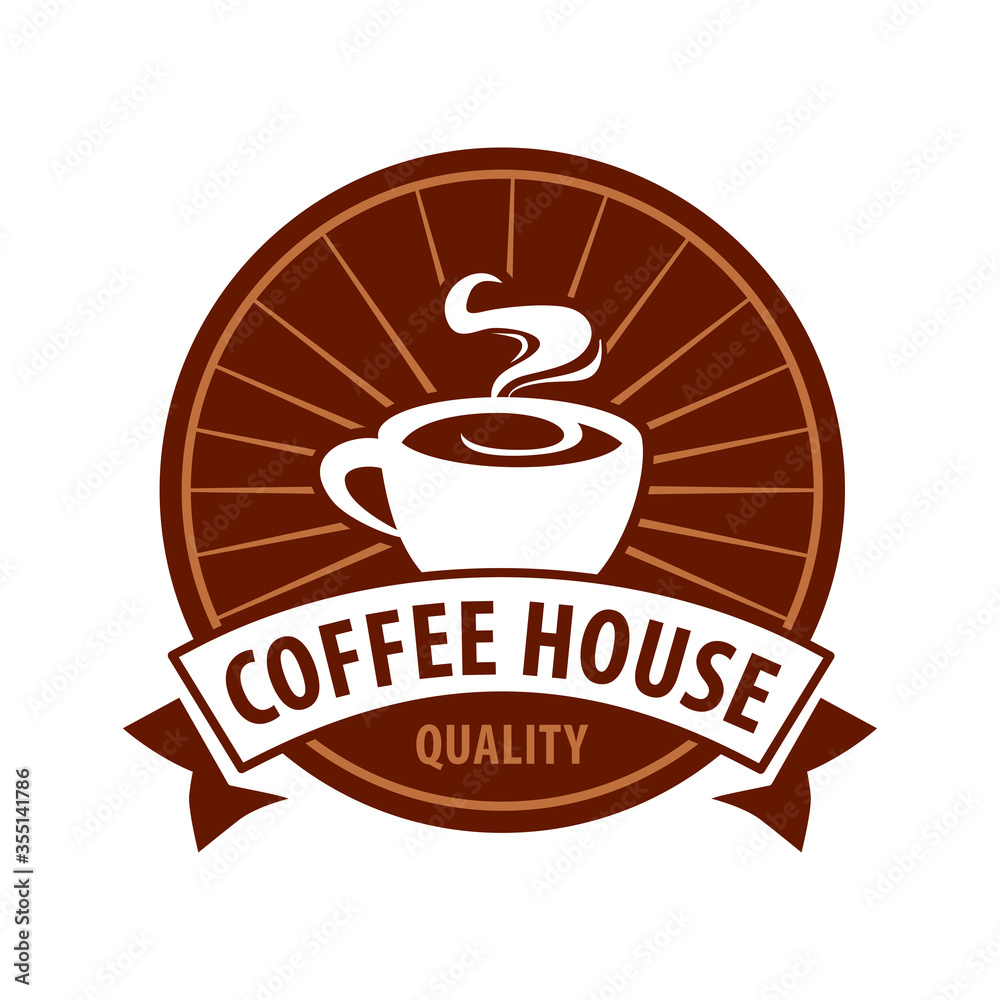 Coffee shop logo design template. Retro coffee emblem. Vector art. Coffee shop logo design template. Retro coffee emblem. Vector art.