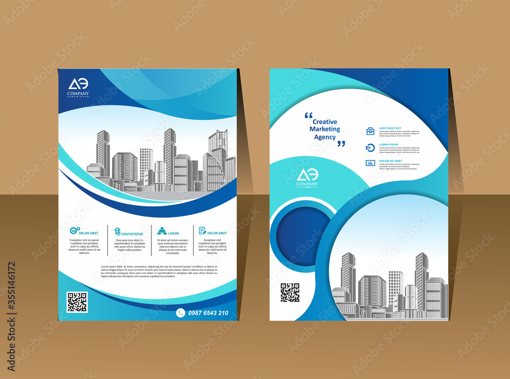 Proposal cover poster brochure Template Design Set Proposal cover poster brochure Template Design Set