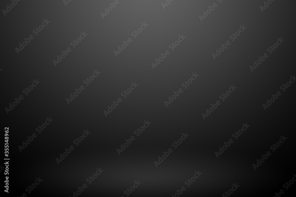 Black gradient abstract studio background Black gradient abstract studio background