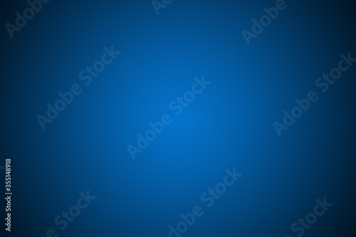 Blue gradient abstract studio background