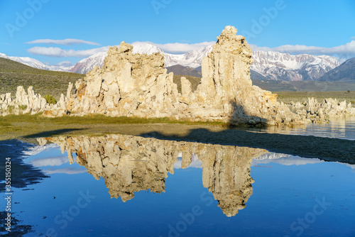 south tufa at the mono lake in california, usa