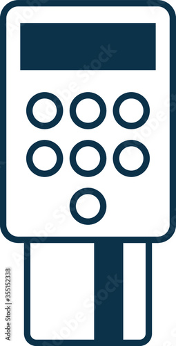 Card Payment machine icon photo