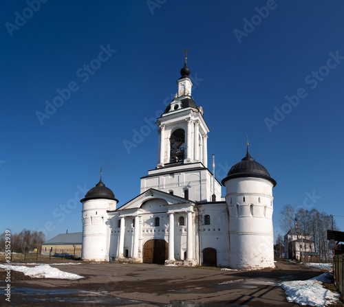 The ancient monastery in Rostov the Great - Epiphany Avraamiev convent