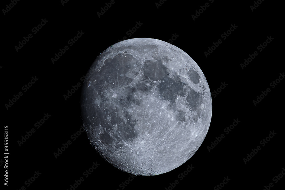 Naklejka premium moon in the night