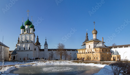 Ancient Kremlin in Rostov the Great, Russia