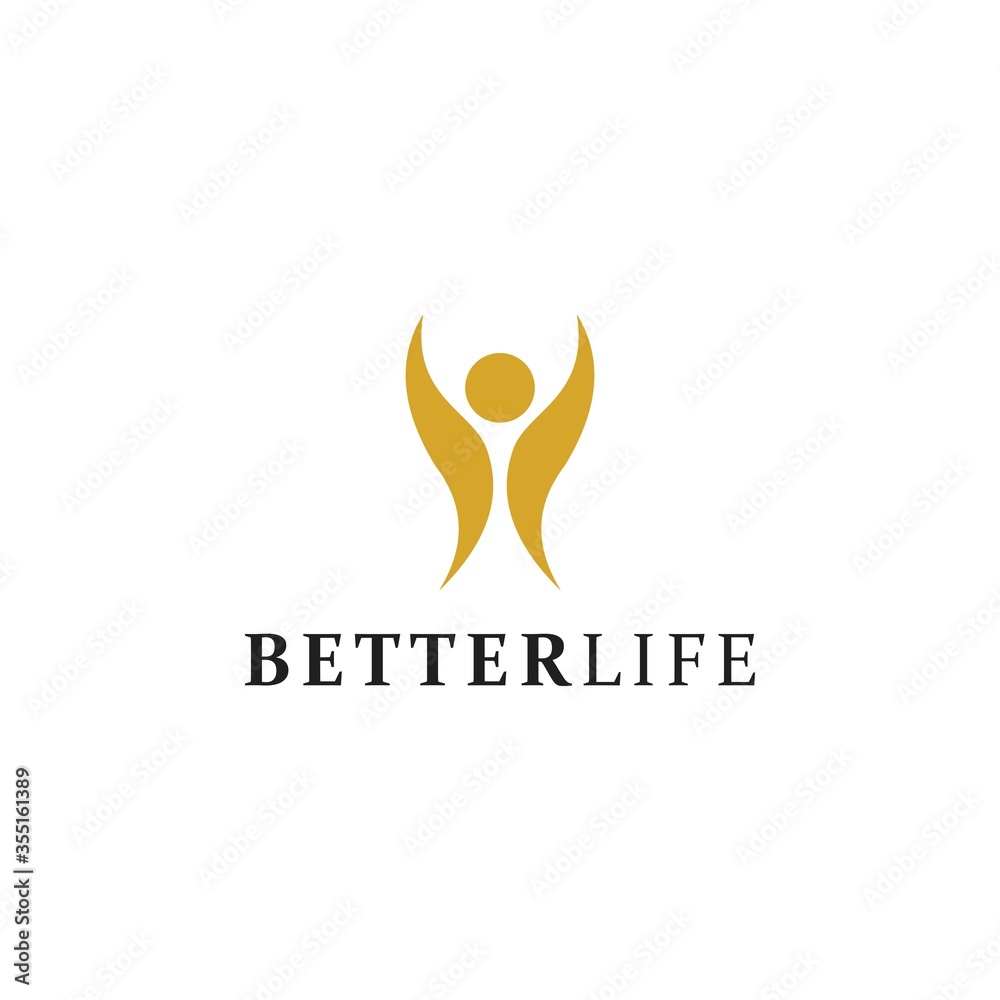 Better Live Logo Vector Minimalist Design Better Live Logo Vector Minimalist Design