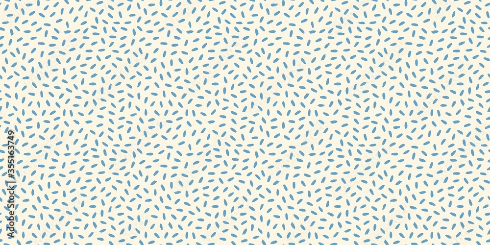 Seamless pattern hand painted with random brush strokes
