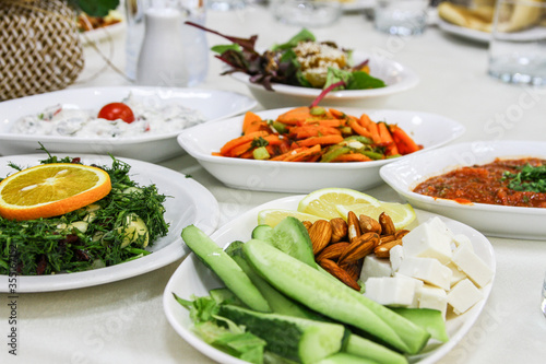 salad with vegetables