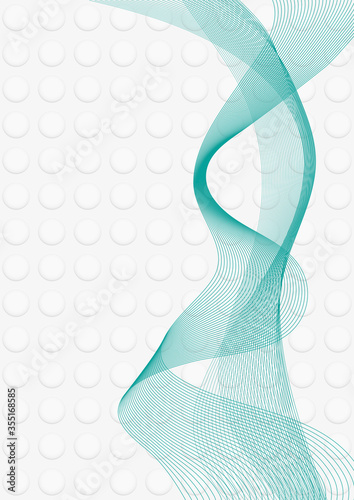 Design modern Wellen Layout Punkte 2