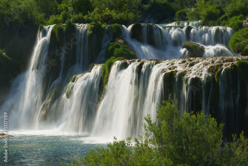 Waterfall in Croatia