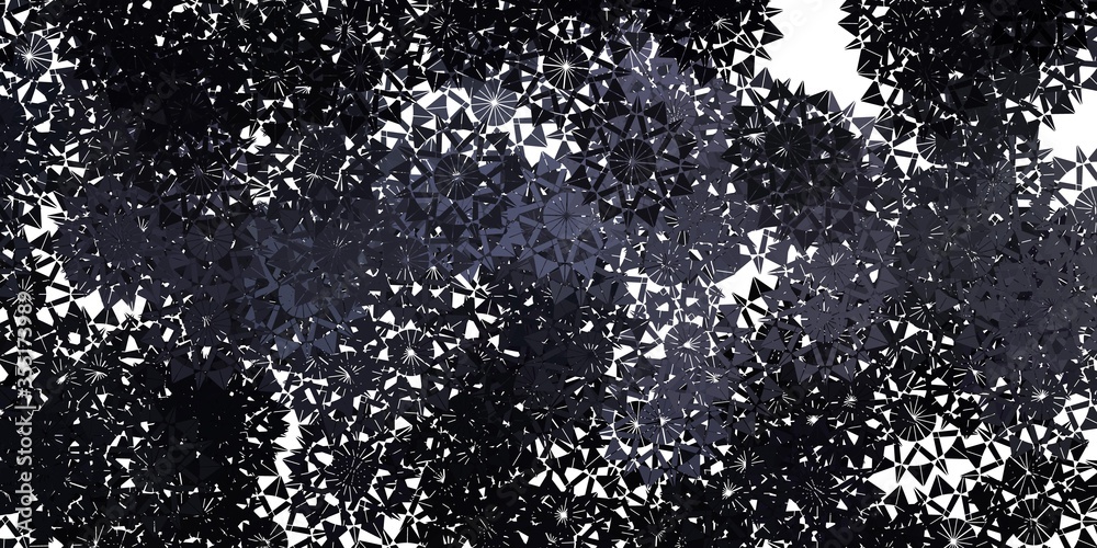 Light Gray vector backdrop with xmas snowflakes. Light Gray vector backdrop with xmas snowflakes.