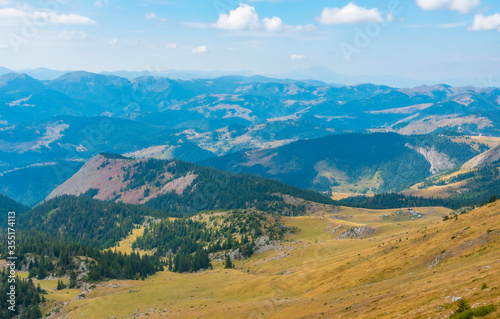 Rugova mountains and Prokletije national park in Kosovo photo