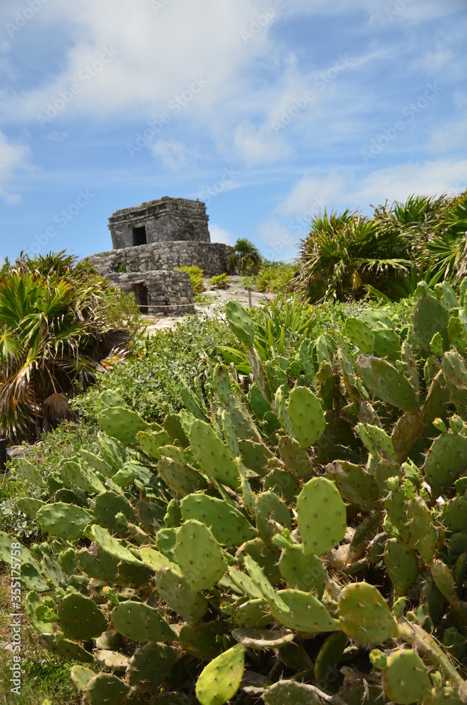 Tulum archaeological site, Quintana Roo.Mexico