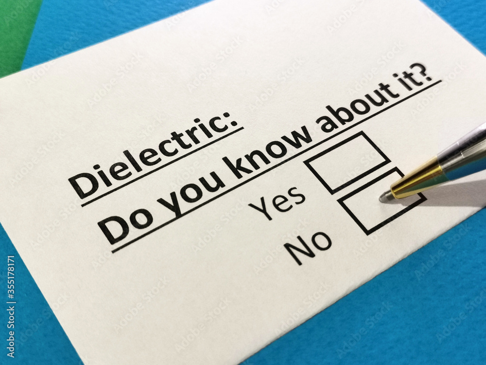 Questionnaire about electronics.