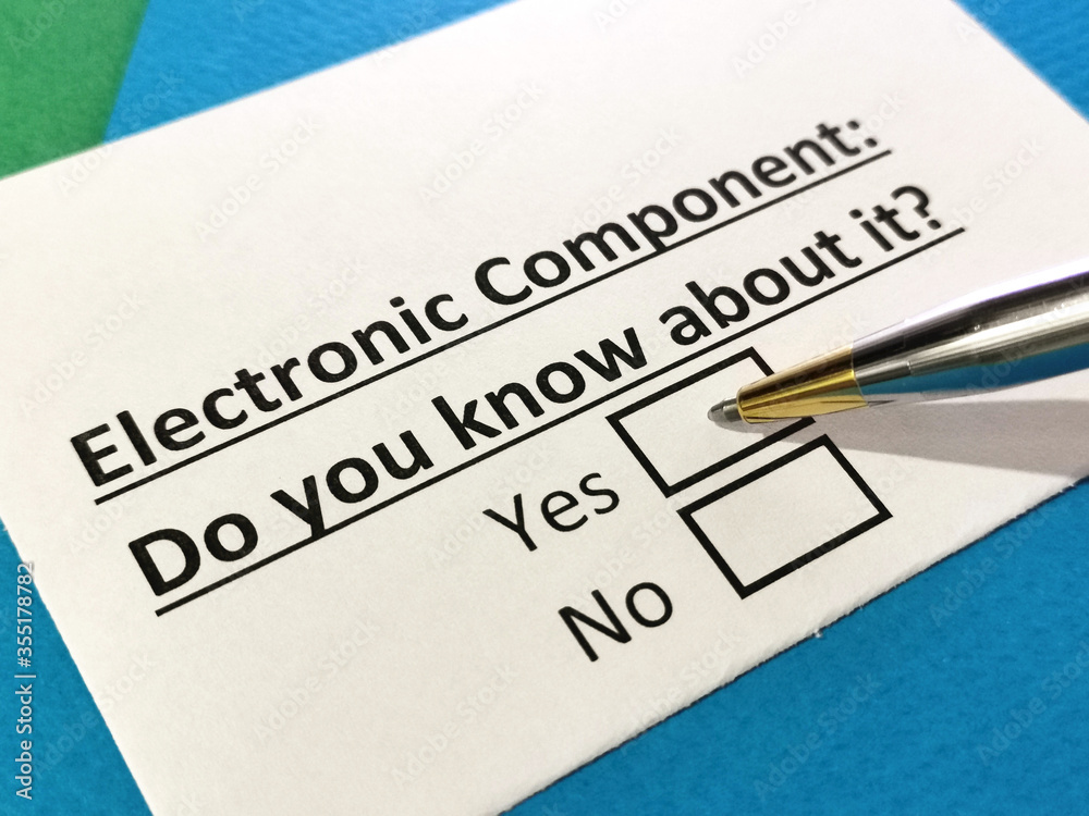 Questionnaire about electronics. Questionnaire about electronics.