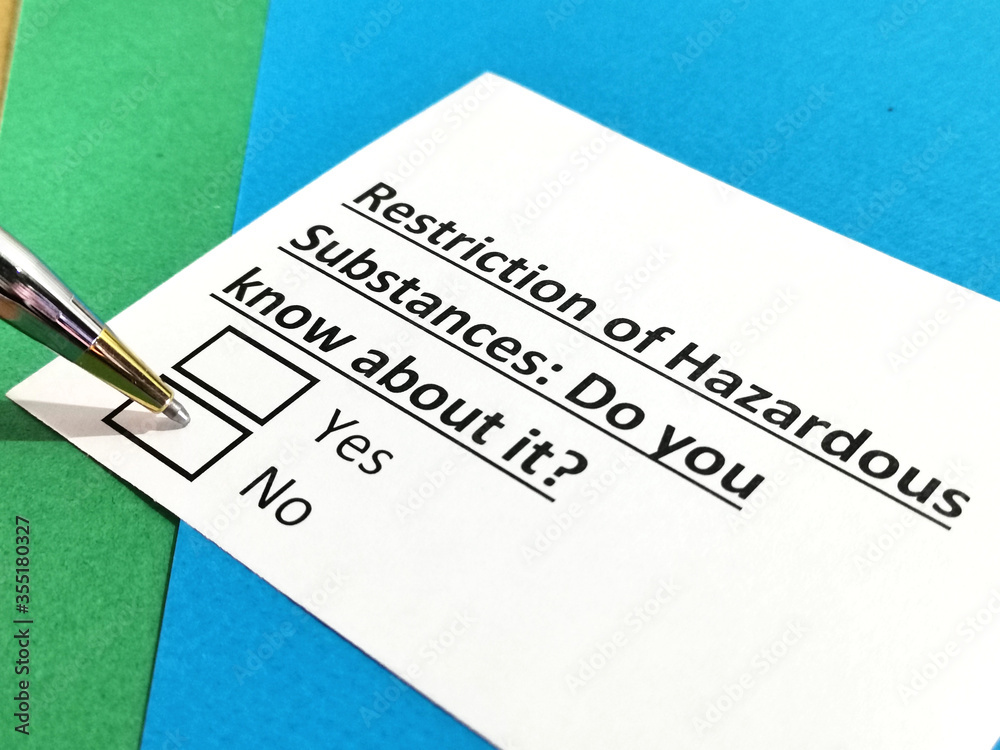 Questionnaire about electronics.