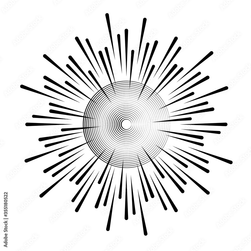Halftone dots in circle form. sun logo . vector dotted flower . design element Halftone dots in circle form. sun logo . vector dotted flower . design element