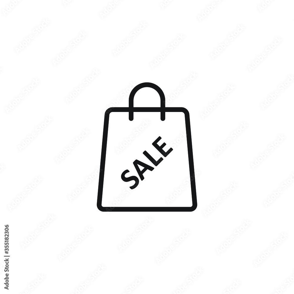 bag icon vector