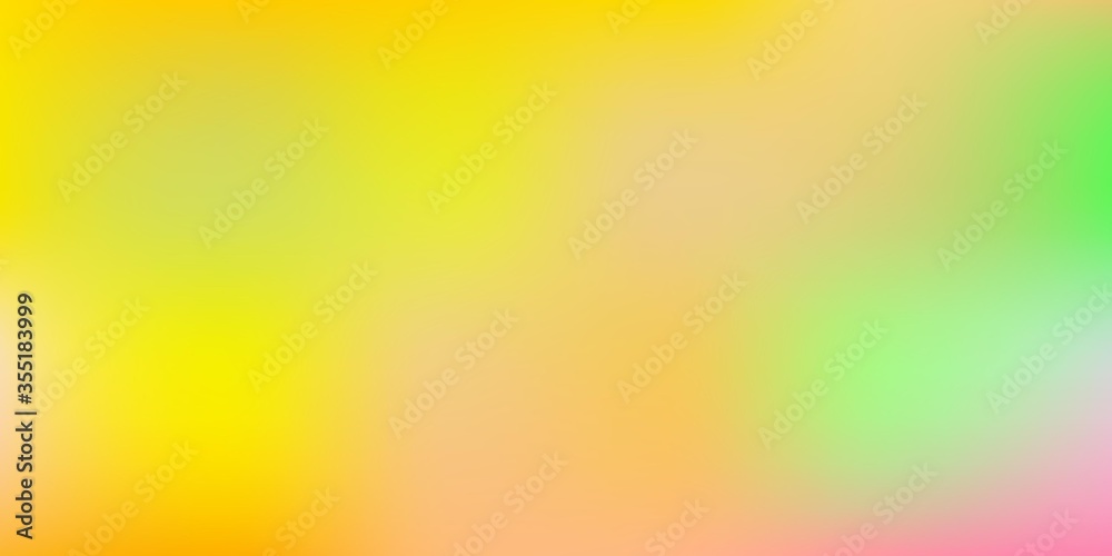 Light Green, Red vector abstract blur drawing. Light Green, Red vector abstract blur drawing.