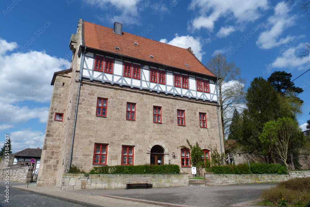 Ratshof (Steinernes Haus) Bad Sooden-Allendorf Stadtteil Allendorf historische Altstadt
