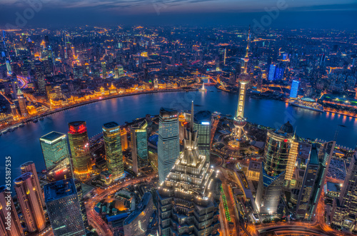 Shanghai Skyline, China © David Parker