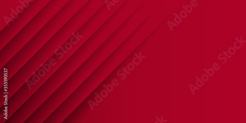 Red abstract background with overlap shadow for presentation background. Vector illustration design for presentation, banner, cover, web, flyer, card, poster, wallpaper, texture, slide, magazine