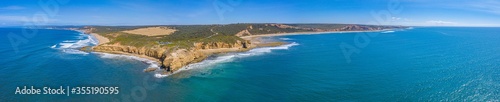 Natural landscape of Point Addis in Australia photo