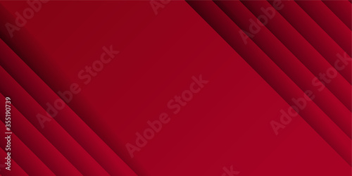 Abstract red black modern background gradient color. Red maroon and white gradient with stylish line and square decoration suit for presentation design.
