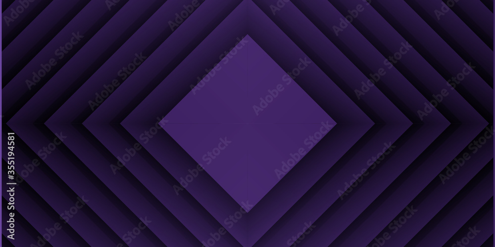 Obraz premium Purple polygonal abstract background. geometric illustration with gradient. background texture design for poster, banner, card and template. Vector illustration