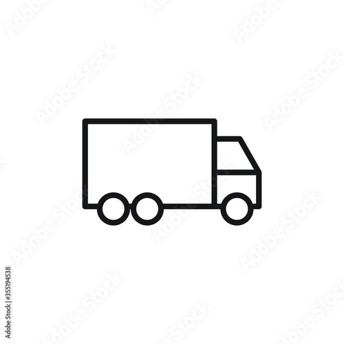 van icon vector