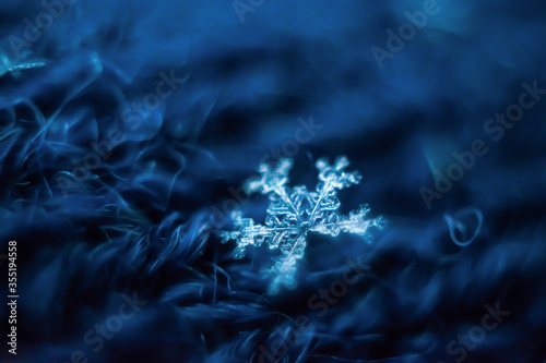 blue and white fractal background