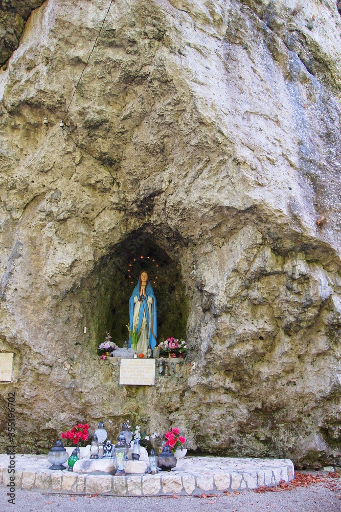 St. Mary's Grotto, Ojcow Park, Poland, Europe