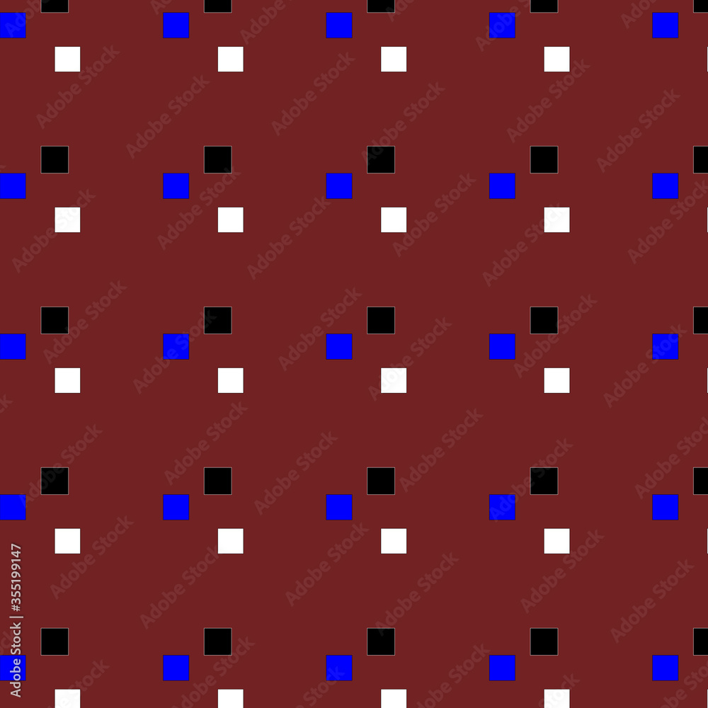 Tile vector pattern with ornament background