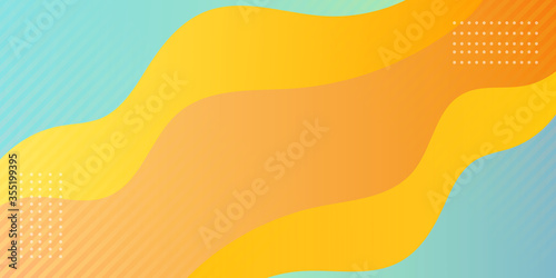 Yellow bright summer background